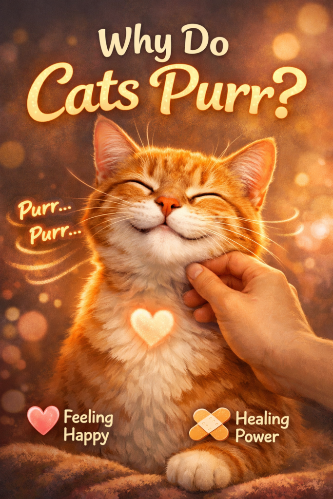 why do cats purr