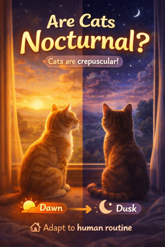 are cats nocturnal