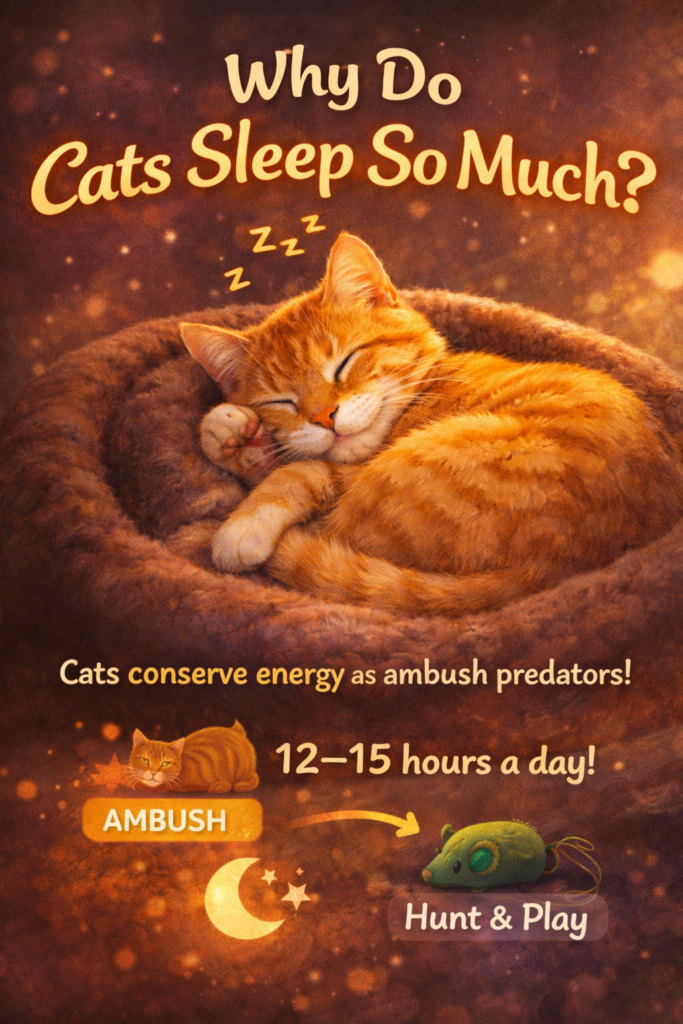 why do cats sleep so much
