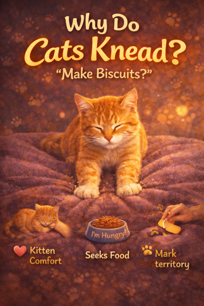 why do cats knead