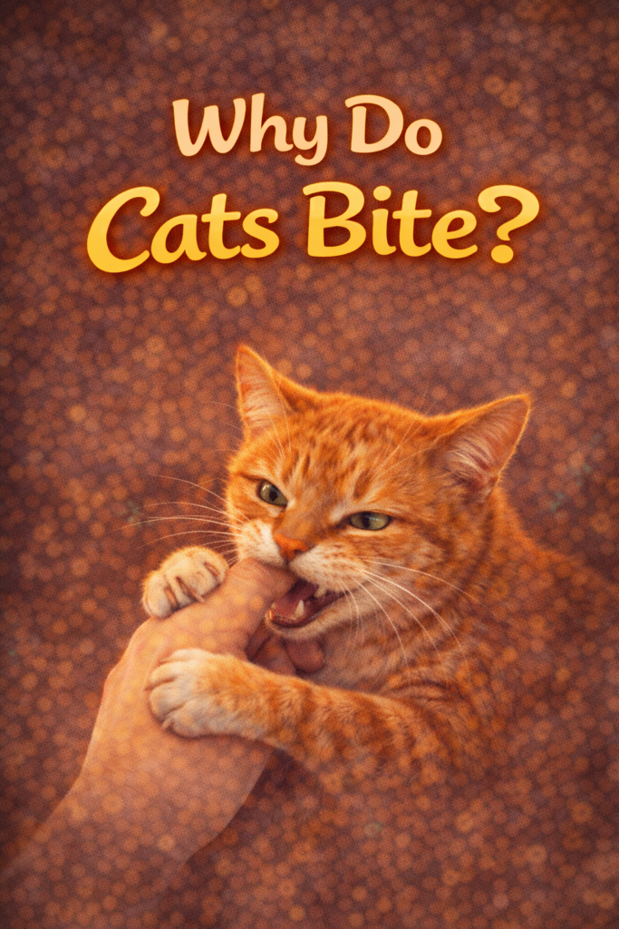 why do cats bite?