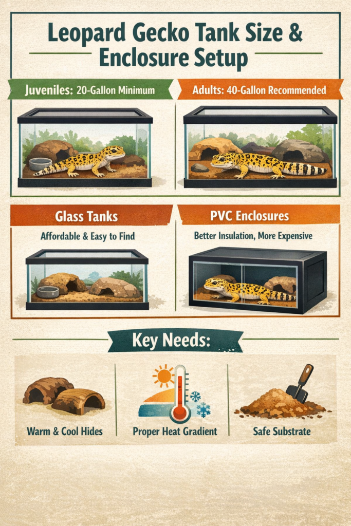Leopard gecko care guide