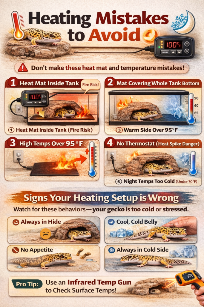 Leopard Gecko Heating Setup Guide